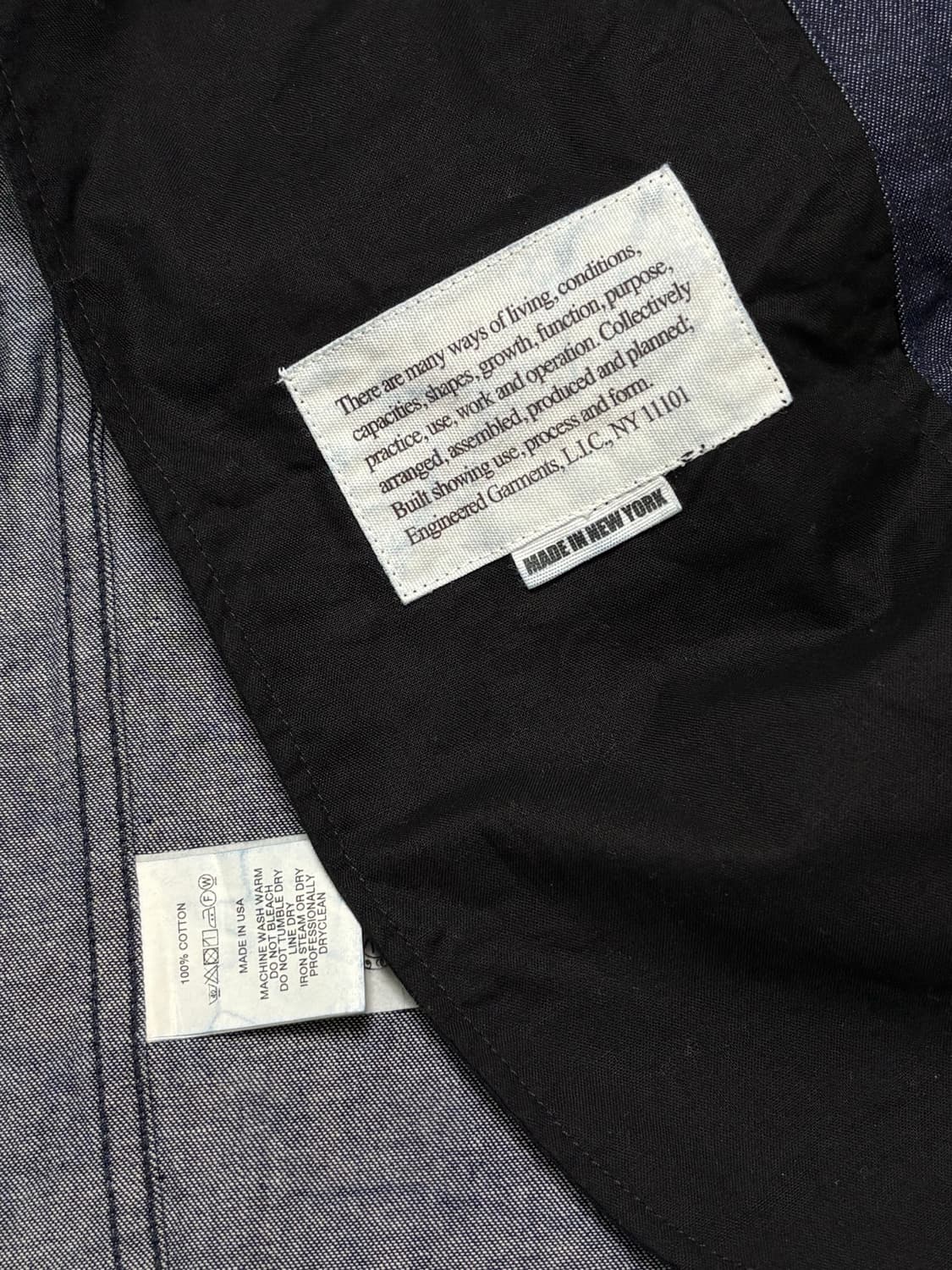 새상품급) 엔지니어드 가먼츠 트러커 데님 청 자켓 타입 1 상품이미지6