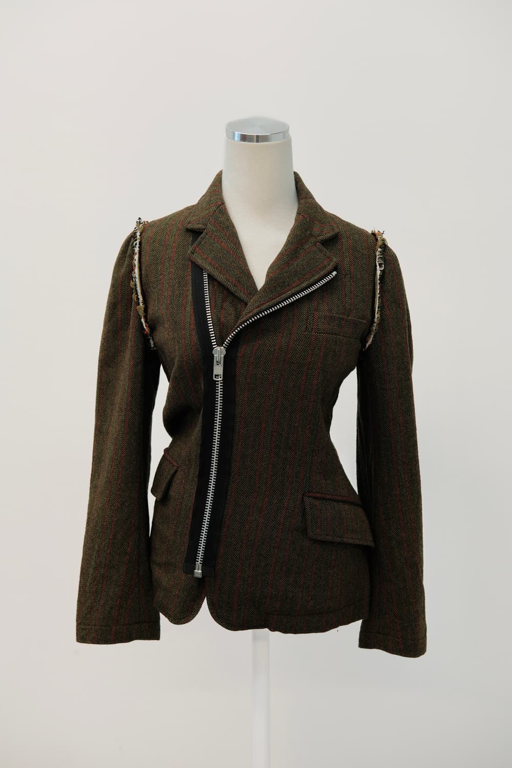 Comme des garcons tweed docking jacket 상품이미지1