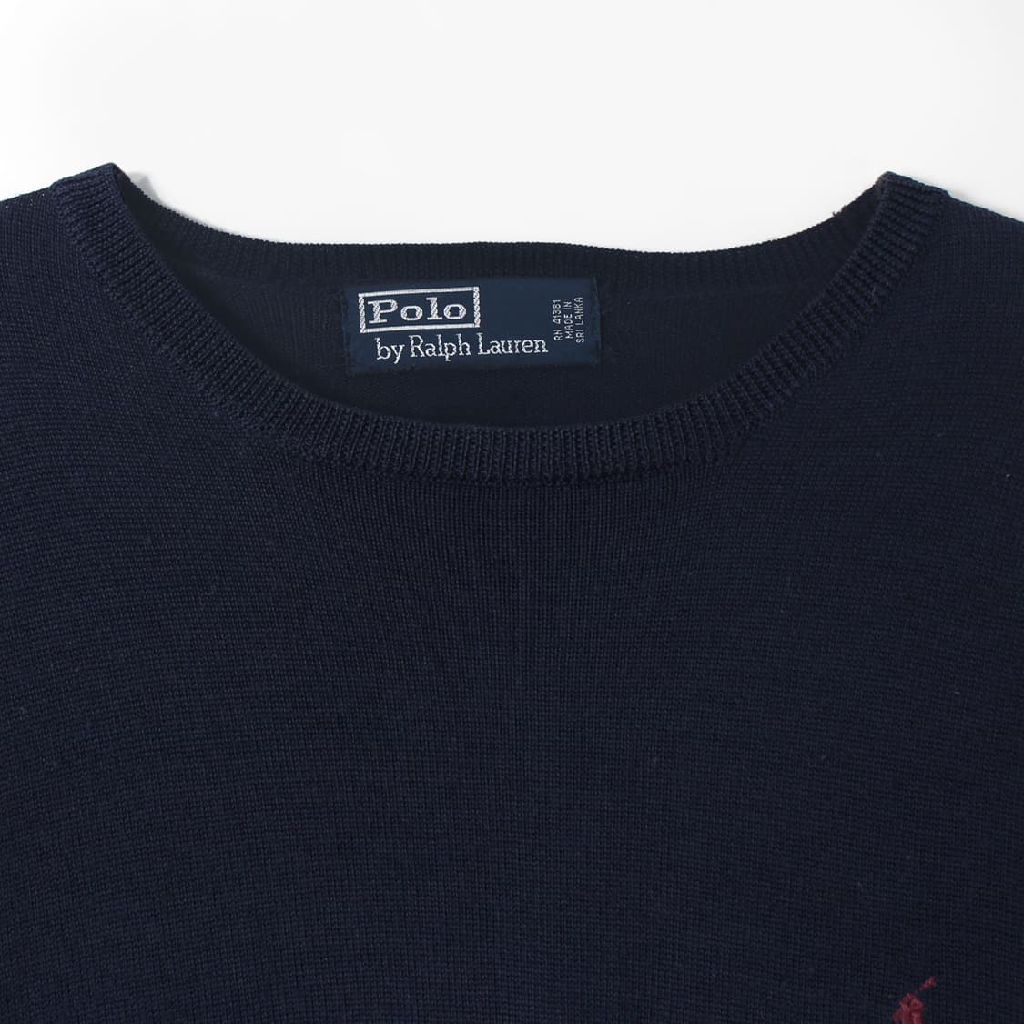 폴로 랄프로렌 네이비 니트 상품이미지2