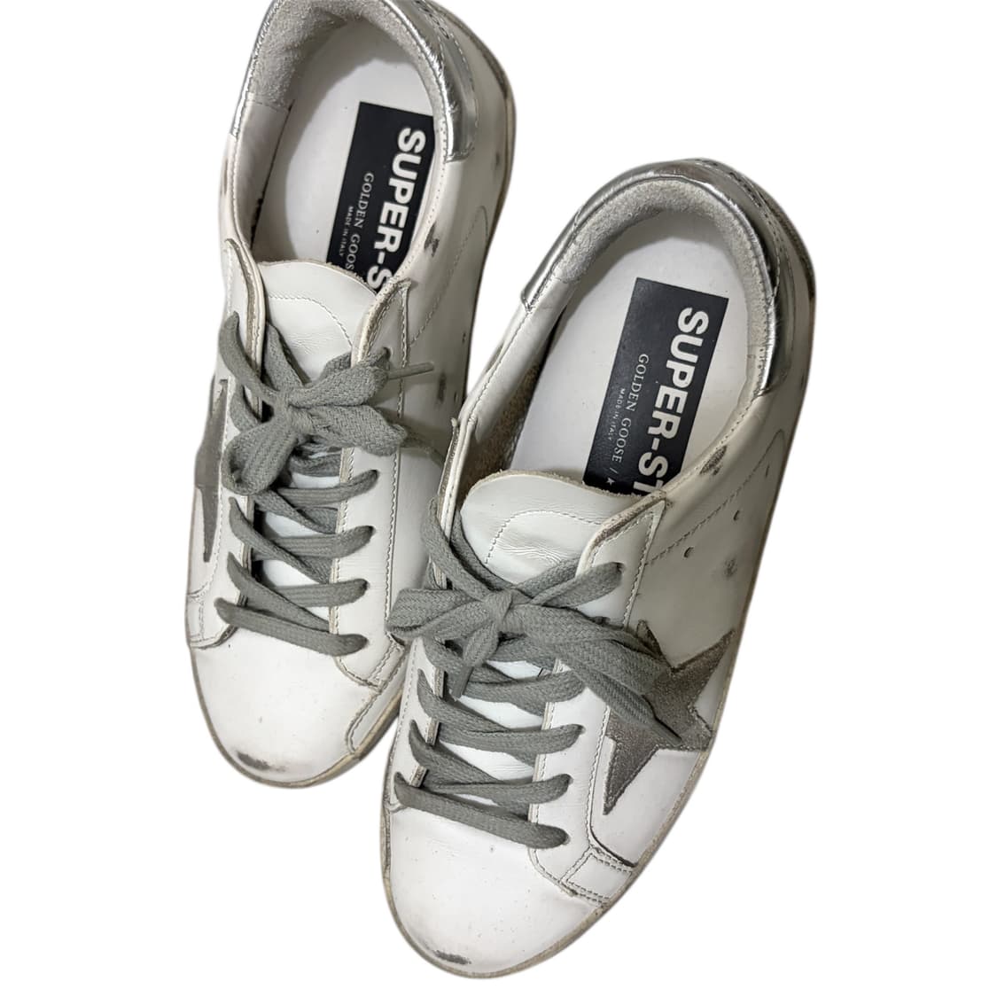 골든구스 슈퍼스타 실버탭 스니커즈 230 상품이미지5