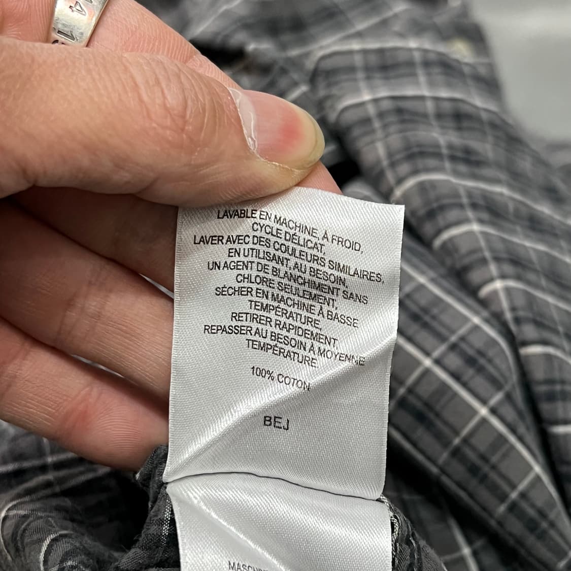  컬럼비아 체크 셔츠 y15027 상품이미지8