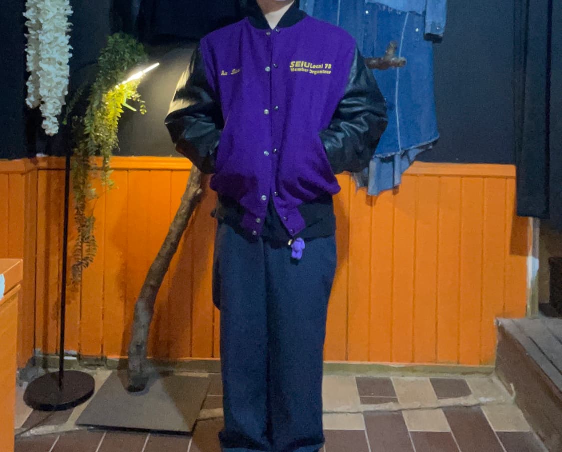 Maple Varsity jacket Made Usa 상품이미지2