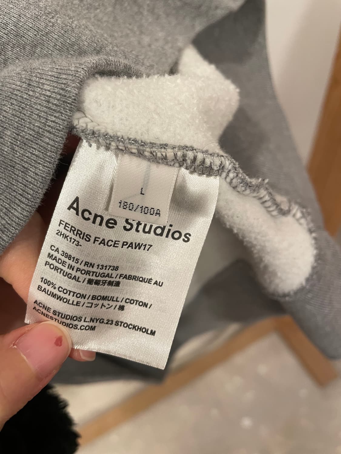 acne studios sweat 상품이미지3