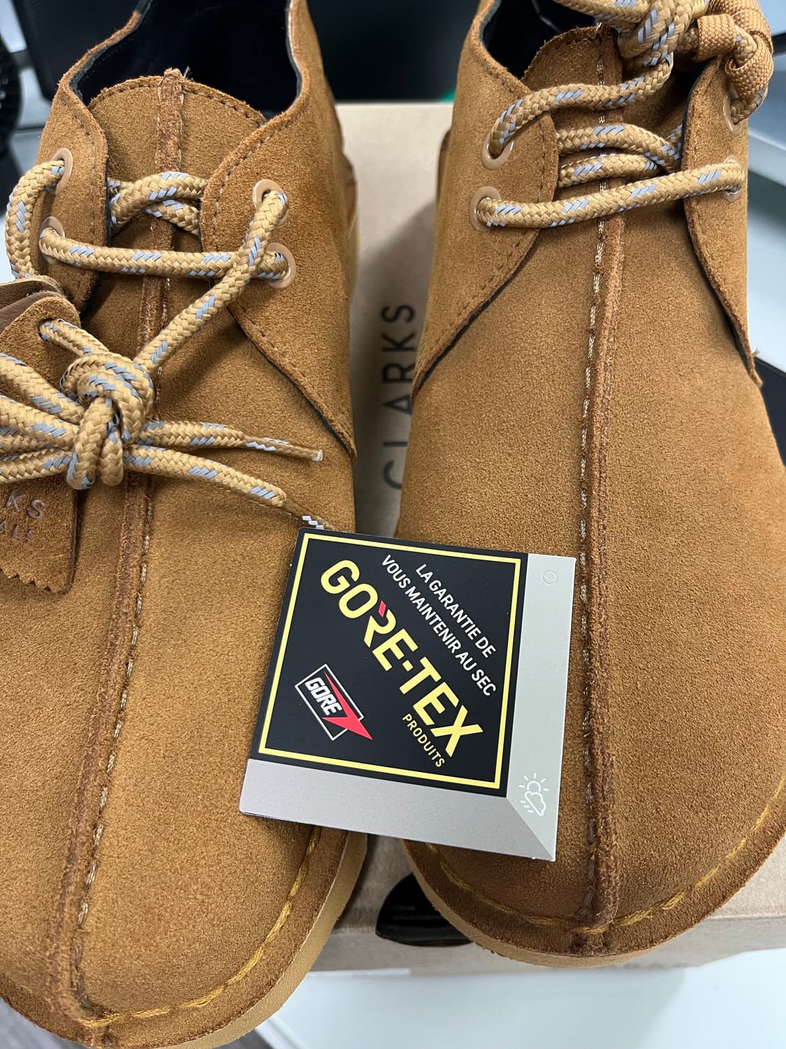 [UK8]클락스 데저트트랙 고어텍스 스웨이드 탄 상품이미지5