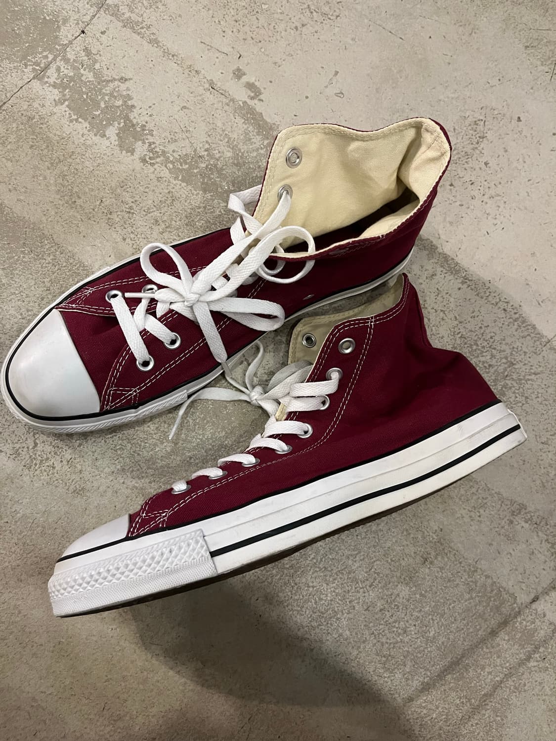 빈티지 컨버스 하이 버건디 상품이미지1