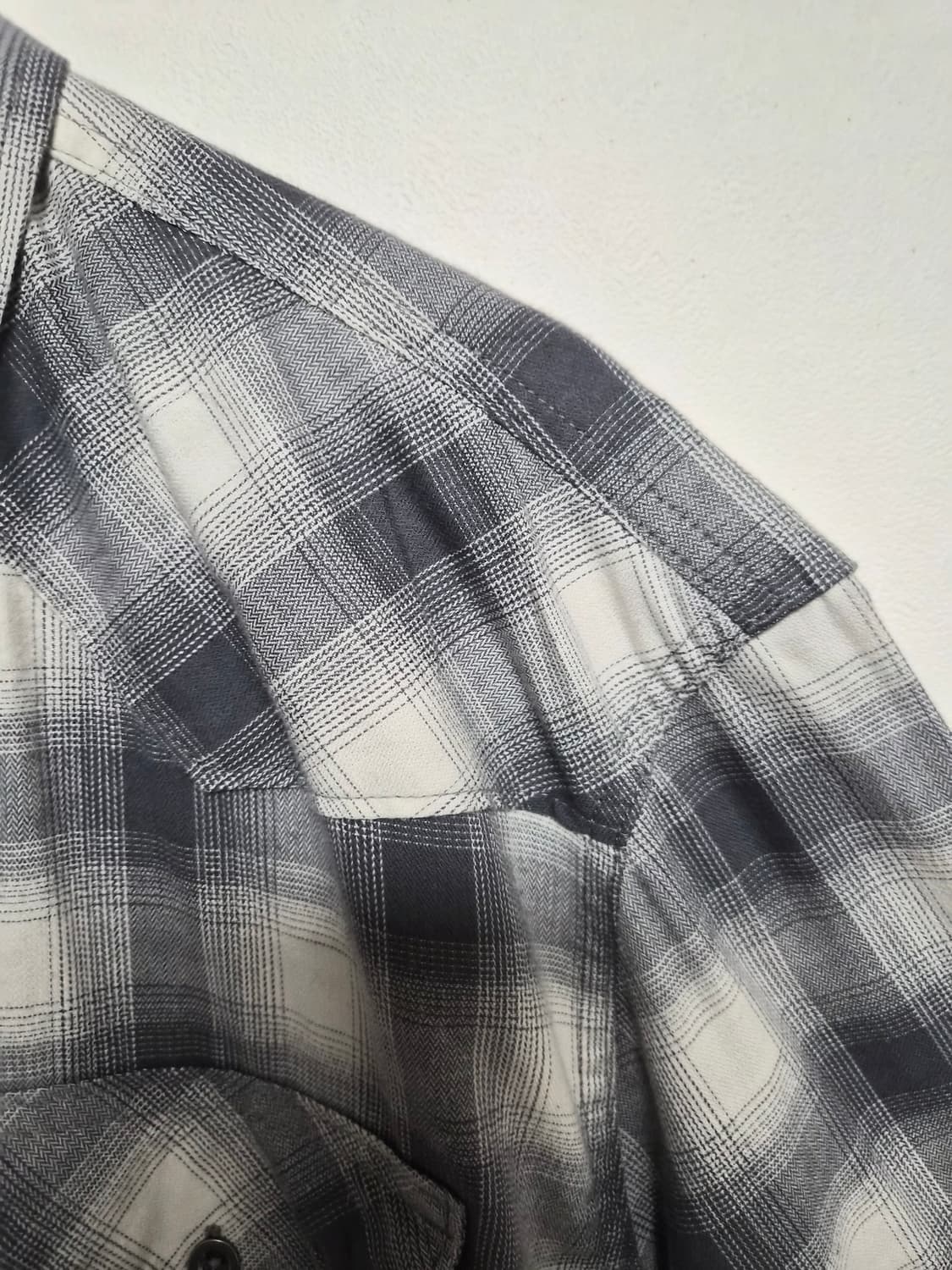 랭글러Wrangler 체크 셔츠 2XL사이즈 - S307 상품이미지3