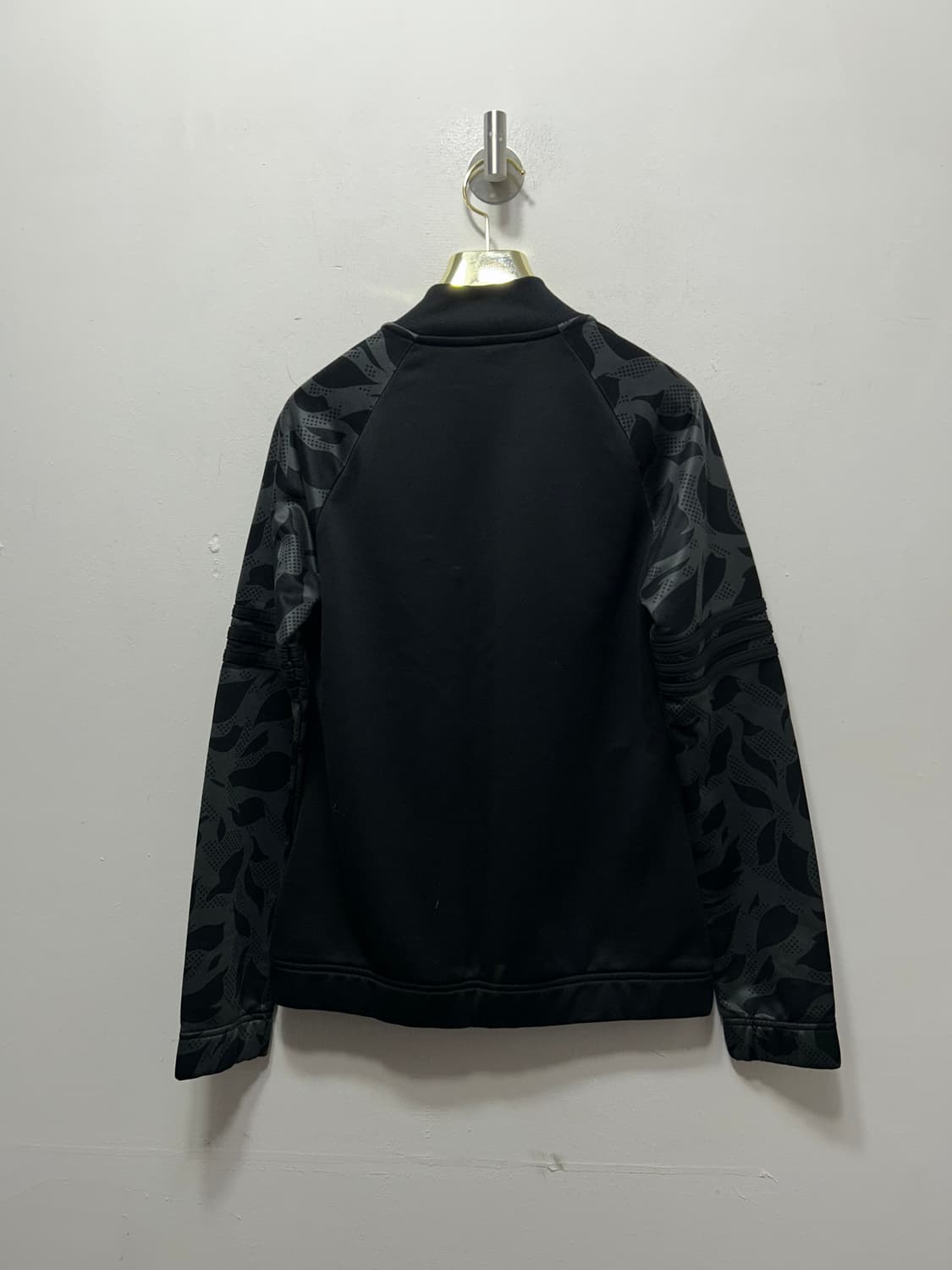 아디다스 블랙/카모 져지 집업 자켓 XS  상품이미지2