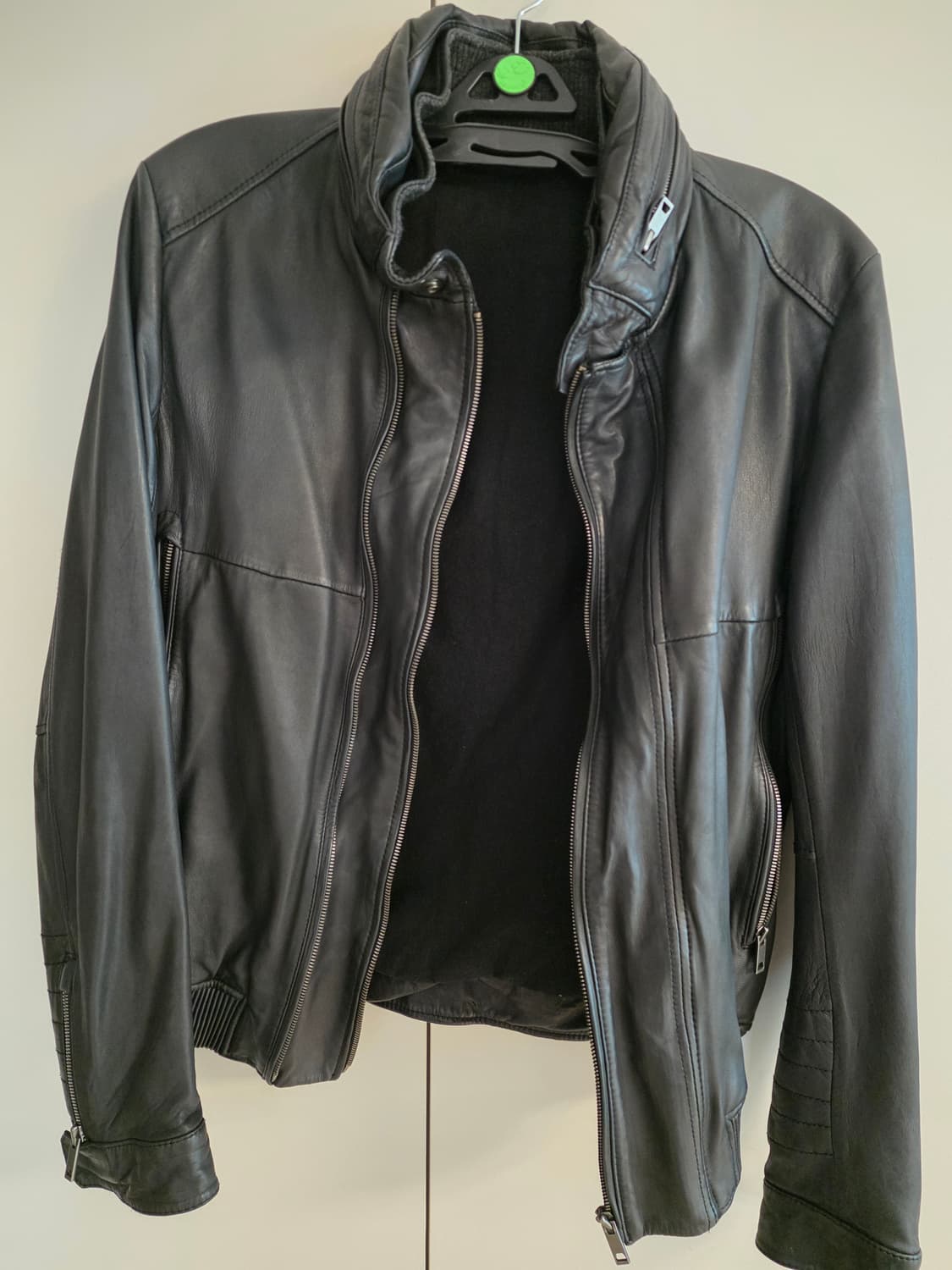 솔리드 옴므 가죽 자켓 상품이미지1