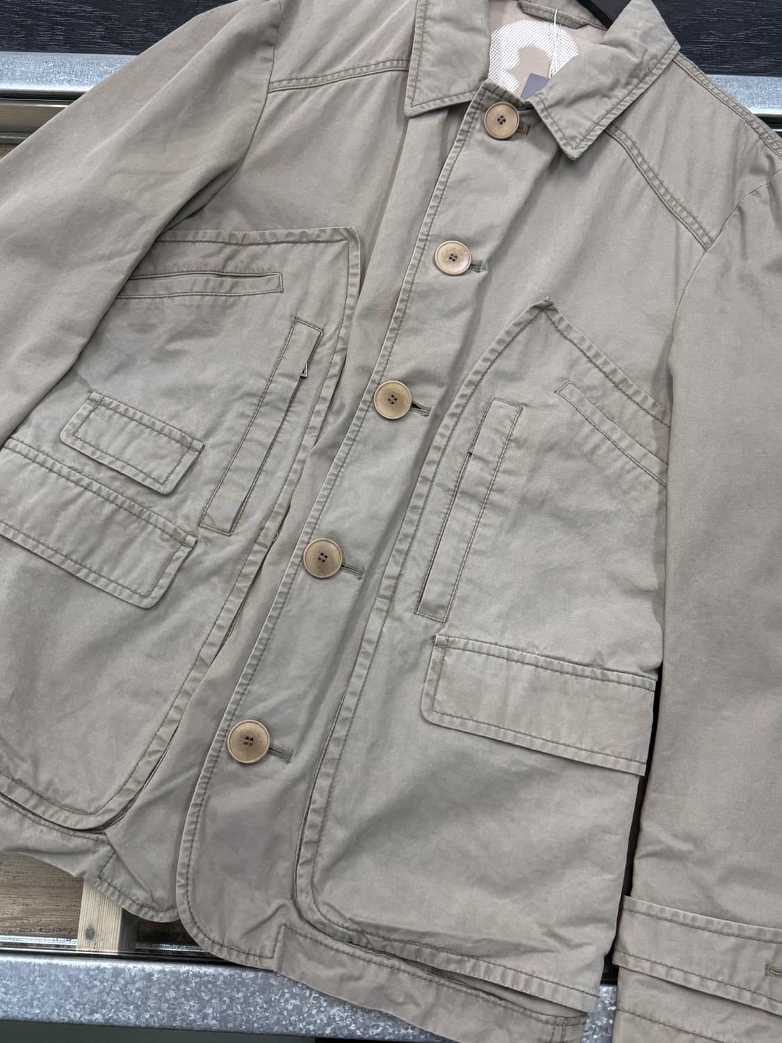 드라이콘 더블 포켓 블레이저 자켓 상품이미지4