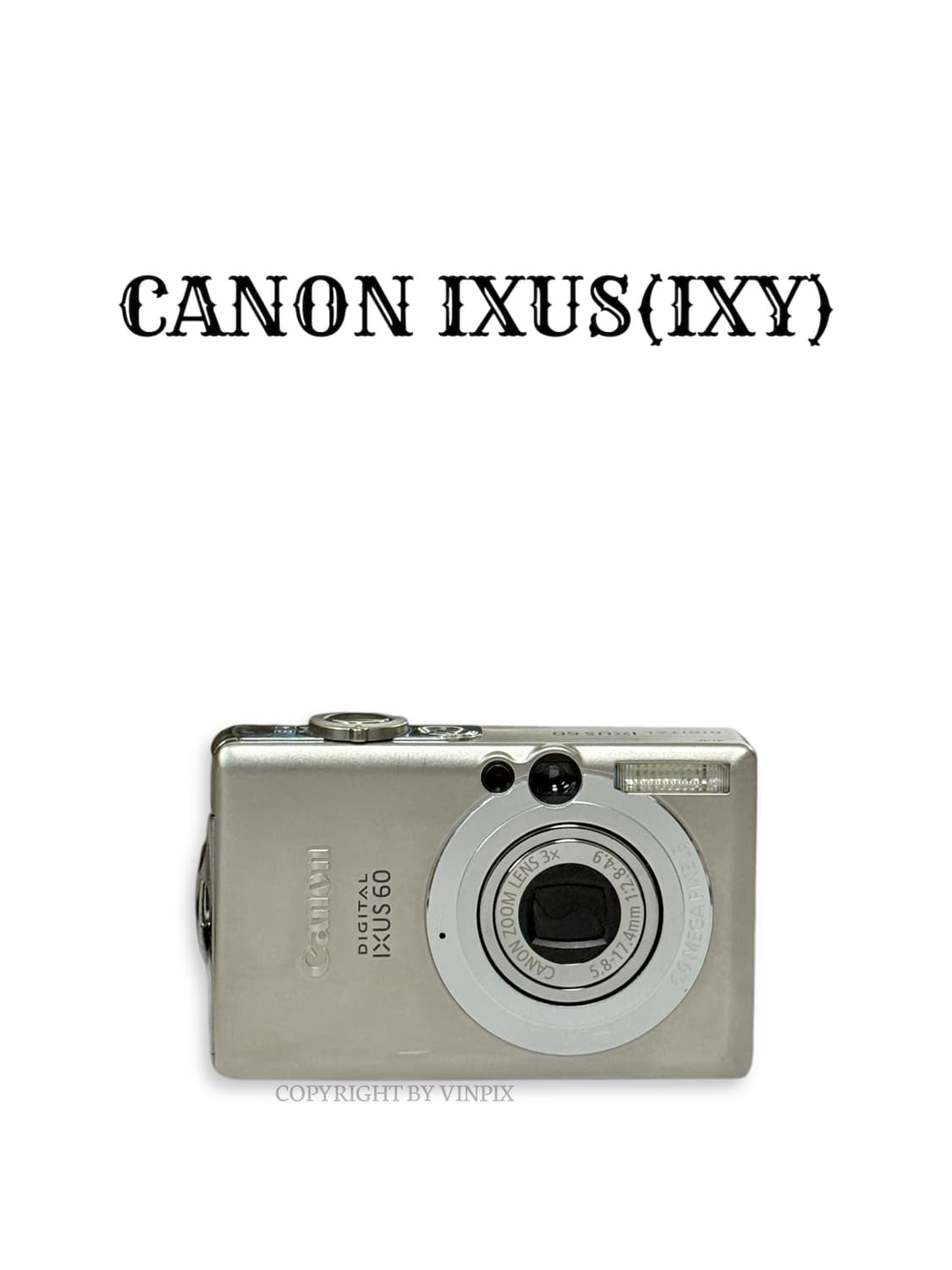 캐논 익서스 ixus 60(ixy 70) 빈티지 디지털 카메라 디카 상품이미지1