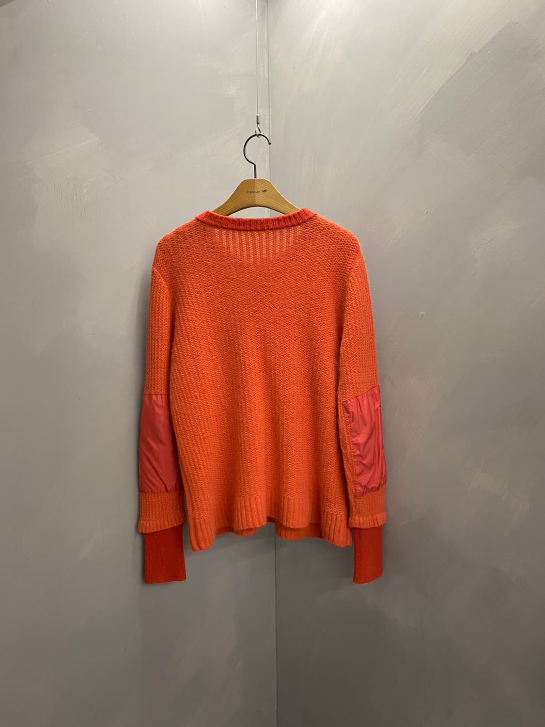 랑방 포켓 디테일 니트 상품이미지6