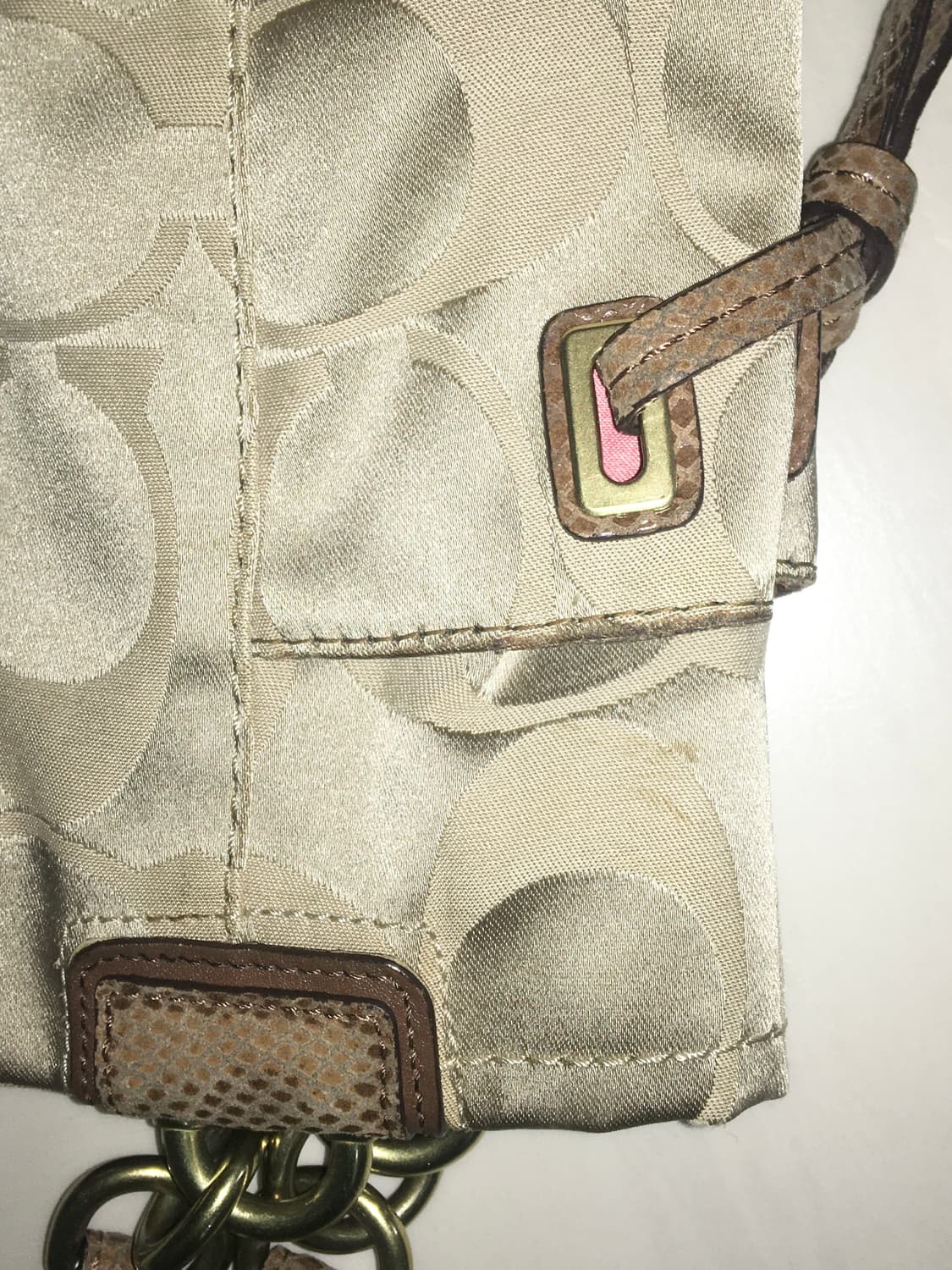 Coach Signature Hobo Brown Bag 상품이미지10