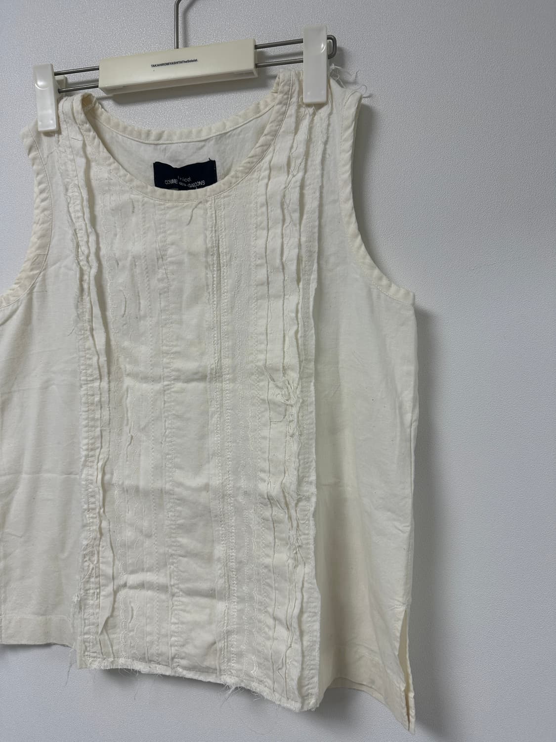 [꼼데가르송] Comme des garcons sleeveless 상품이미지3