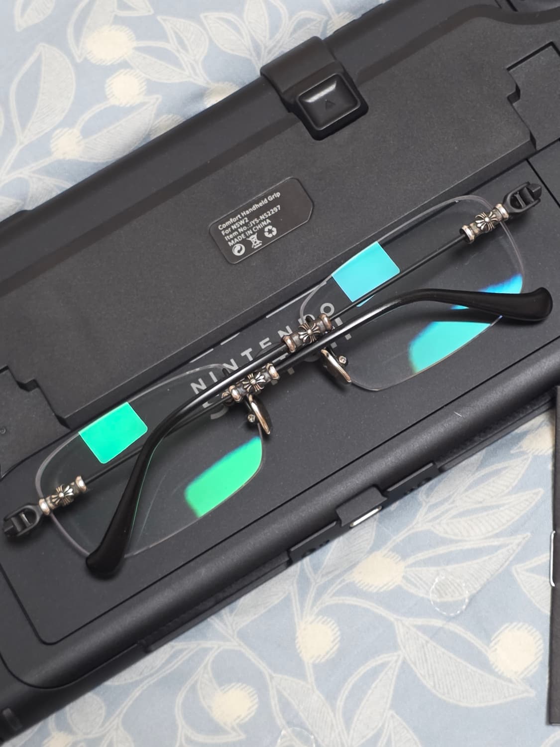 크롬하츠 필스3 매트블랙 MBK 무테 안경 상품이미지3