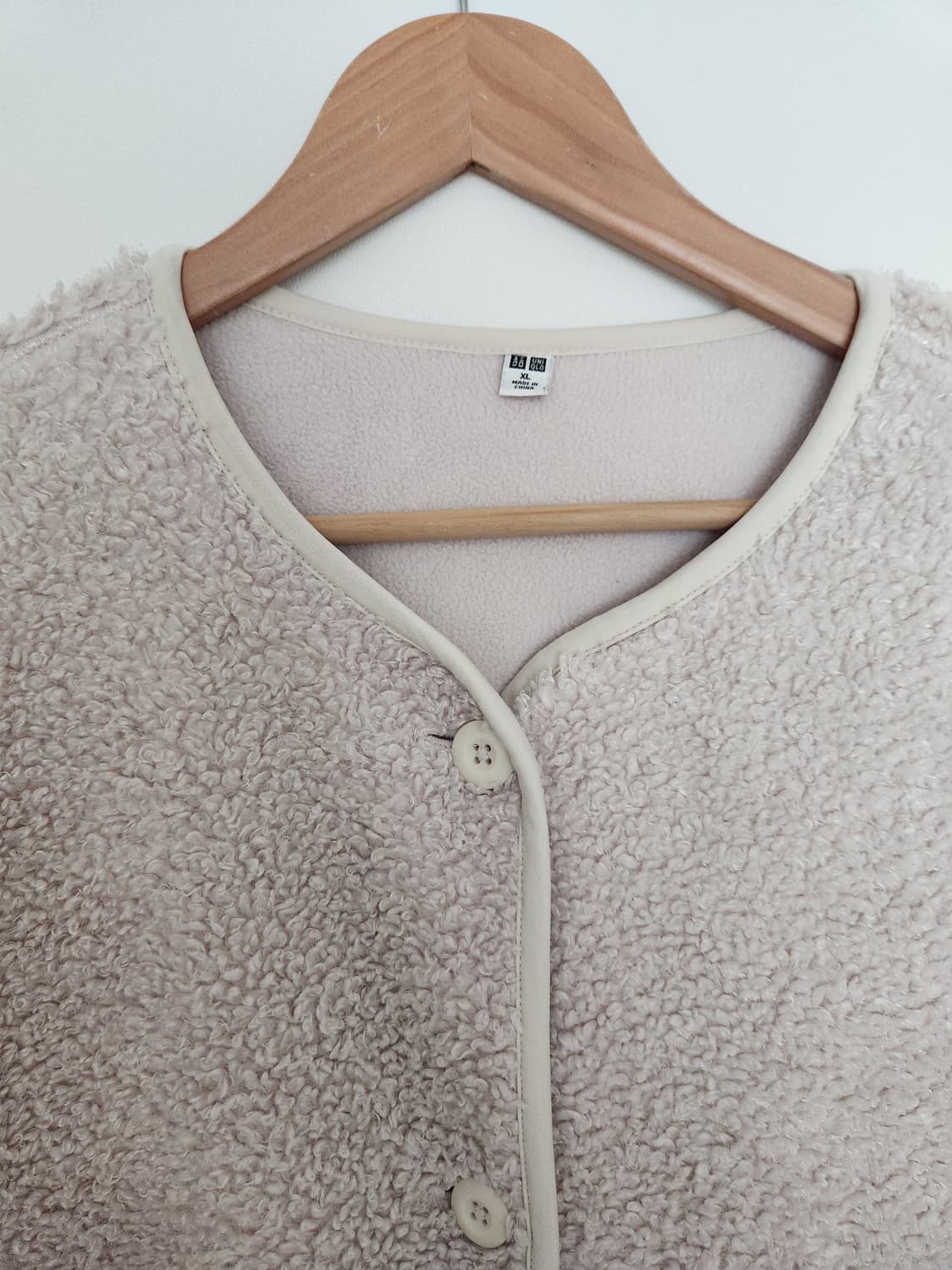 여자 유니클로 후리스 자켓 XL 상품이미지2