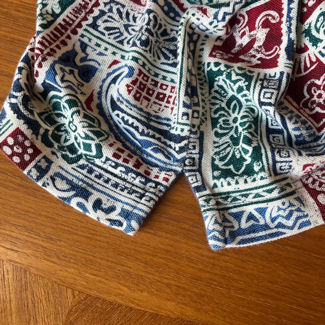 90's Nautica Ethnic Pattern 1/2 PK-T 상품이미지7