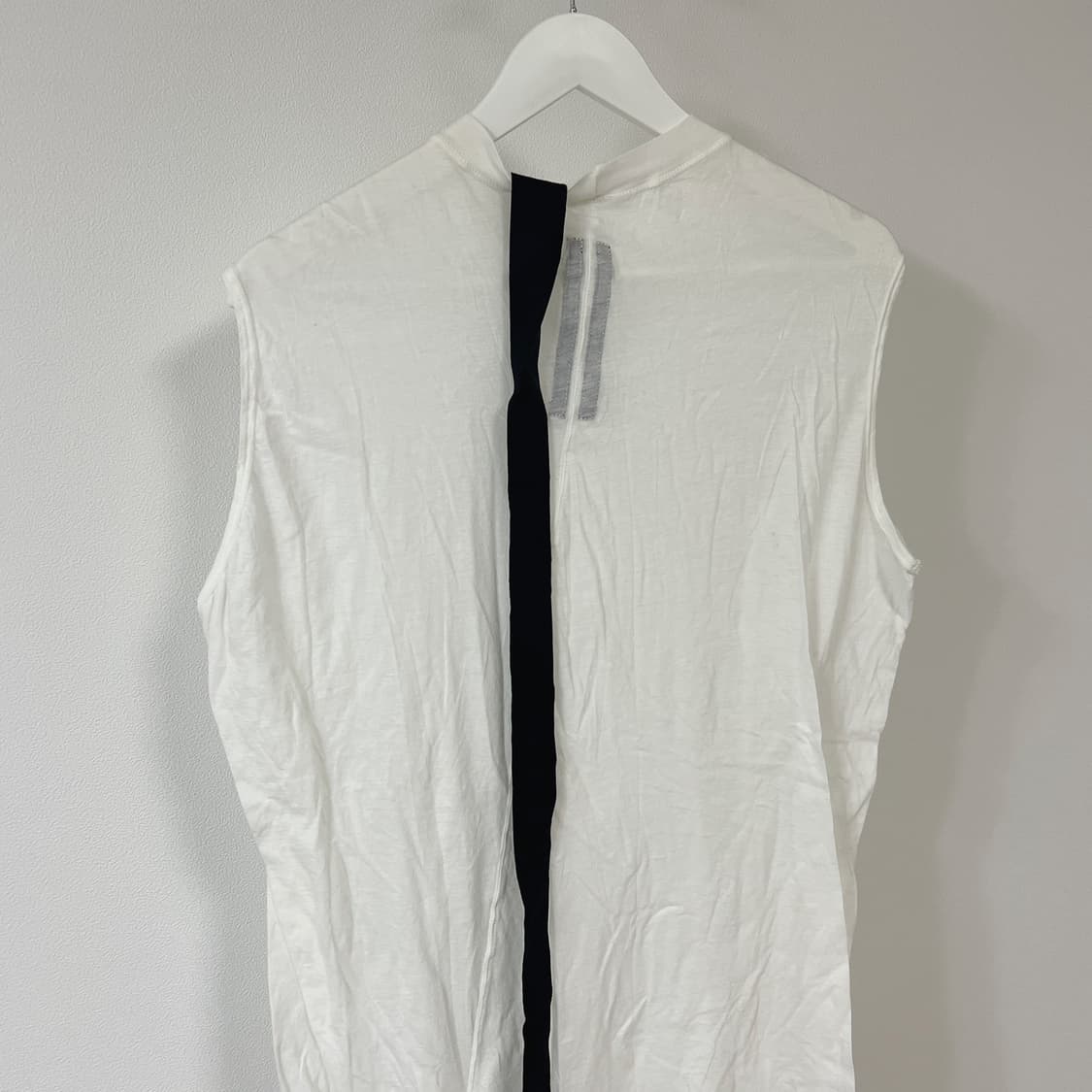 릭오웬스 08SS 다크쉐도우 슬리브리스 나시 밀크 상품이미지6