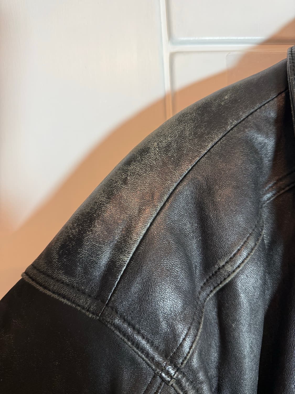 일본 폴로클럽 레더 자켓 상품이미지5