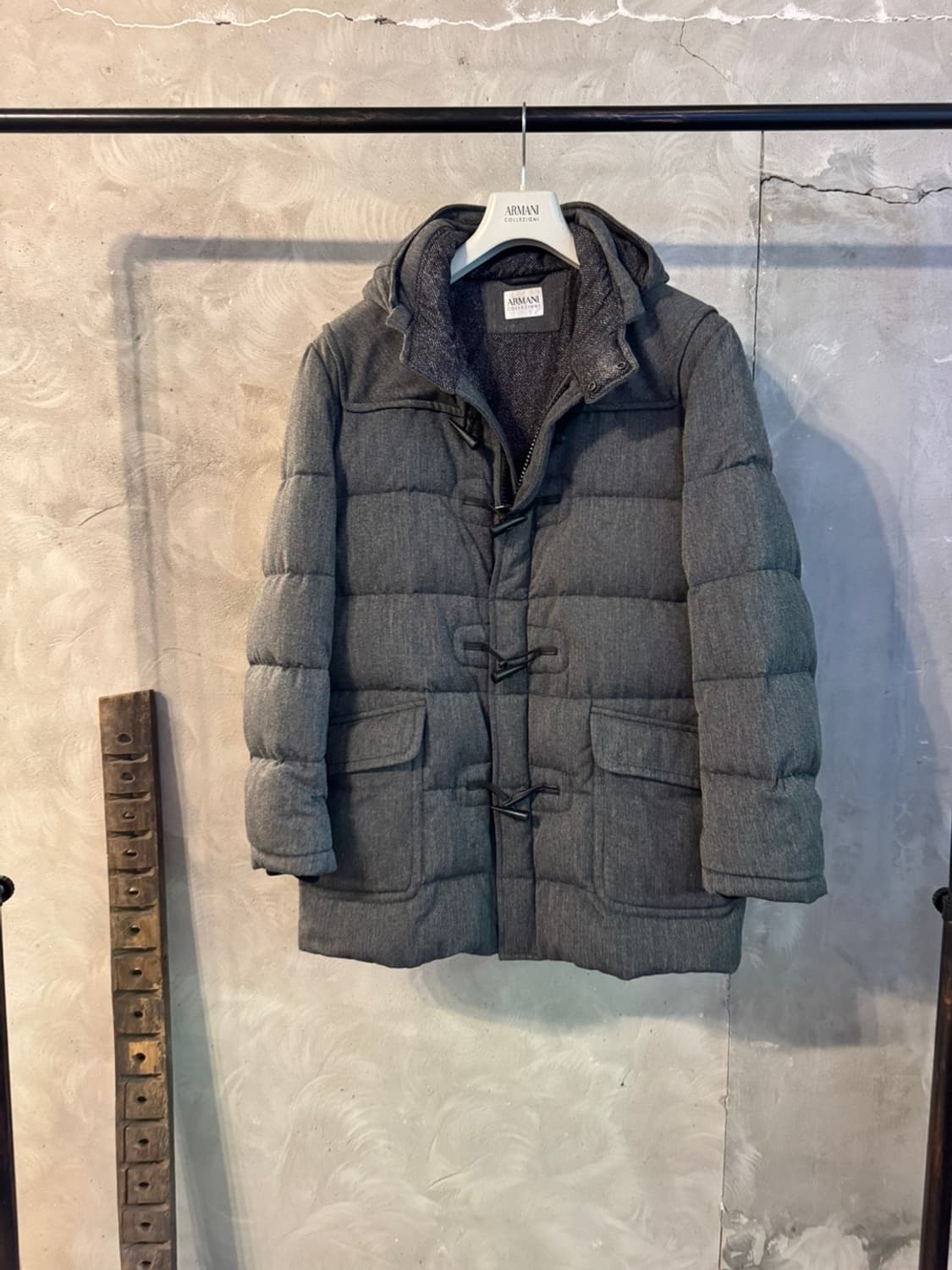 아르마니 꼴레지오니 패딩 코트 100 상품이미지8