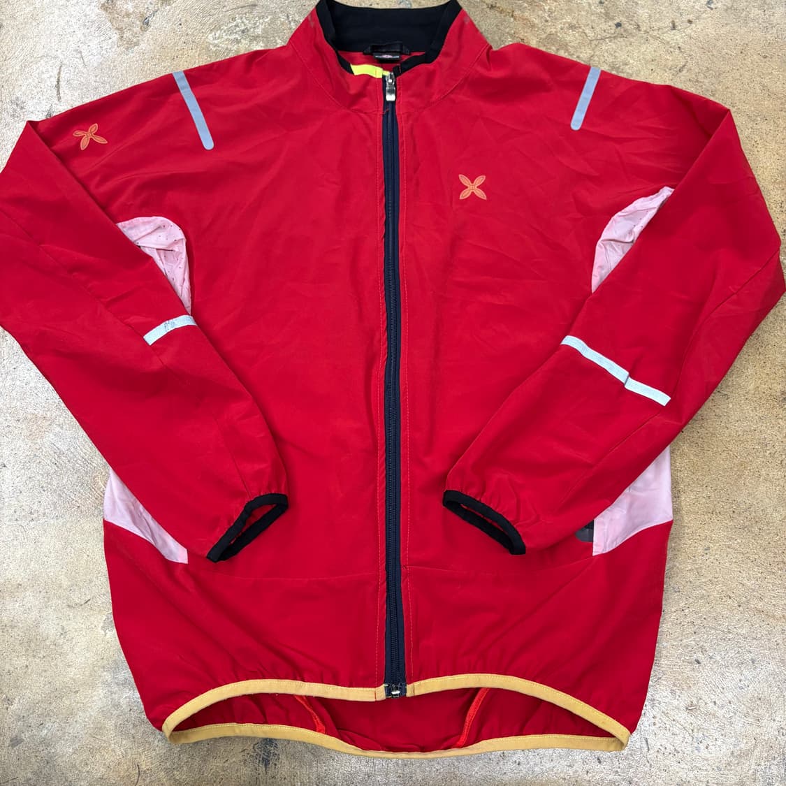 [정품/L] 몬츄라 바람막이 집업 자켓 레드 b8 상품이미지2
