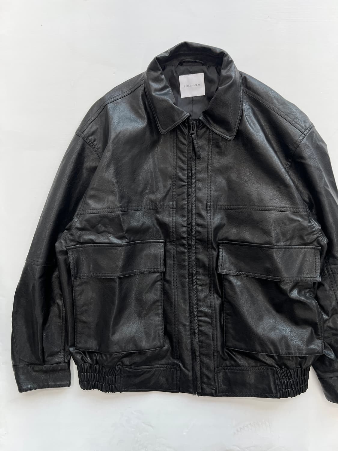 프릭스스토어 레더 봄버 상품이미지4