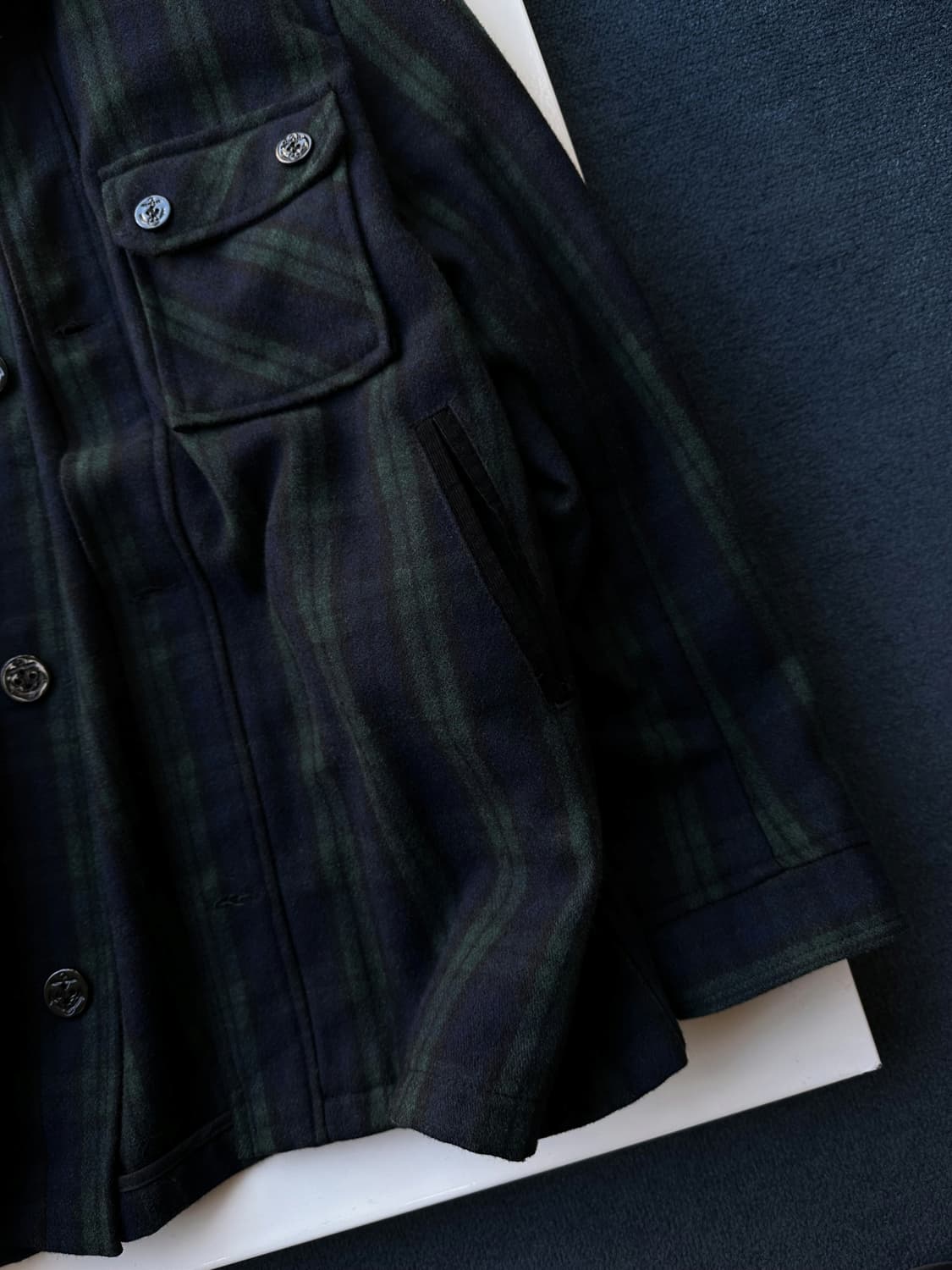 Patterned military shirket 상품이미지2