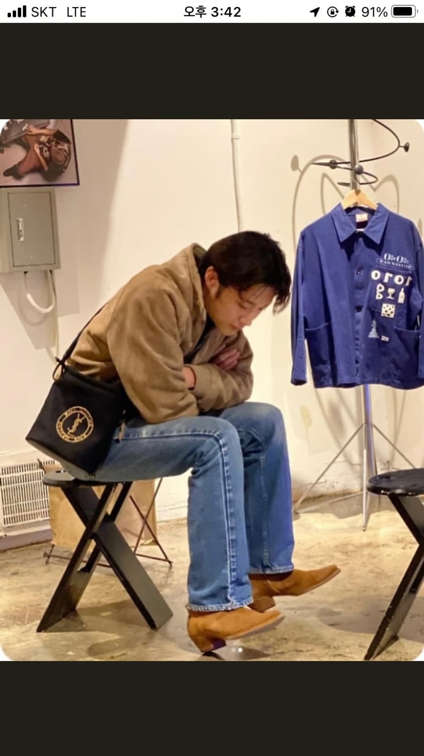 생로랑 웨스턴부츠 41 상품이미지2