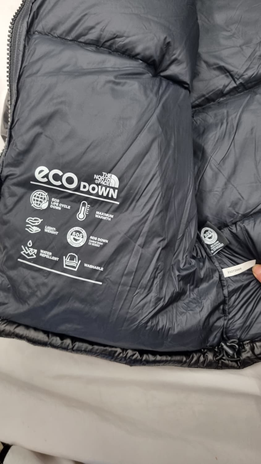 노스페이스 화이트 라벨 노벨티 눕시 다운 자켓 블랙 L / 100 상품이미지6