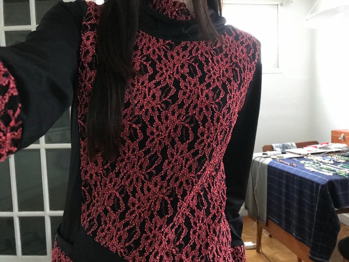 vintage lace pocket top 상품이미지4