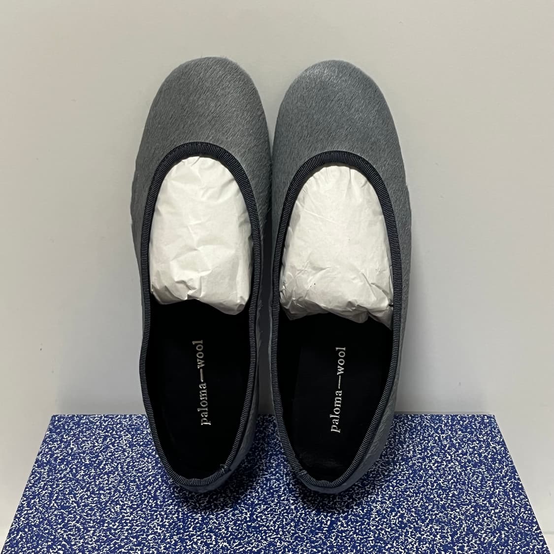 [36,37,38,39]팔로마울 Pili 헤어리 플랫슈즈 상품이미지3