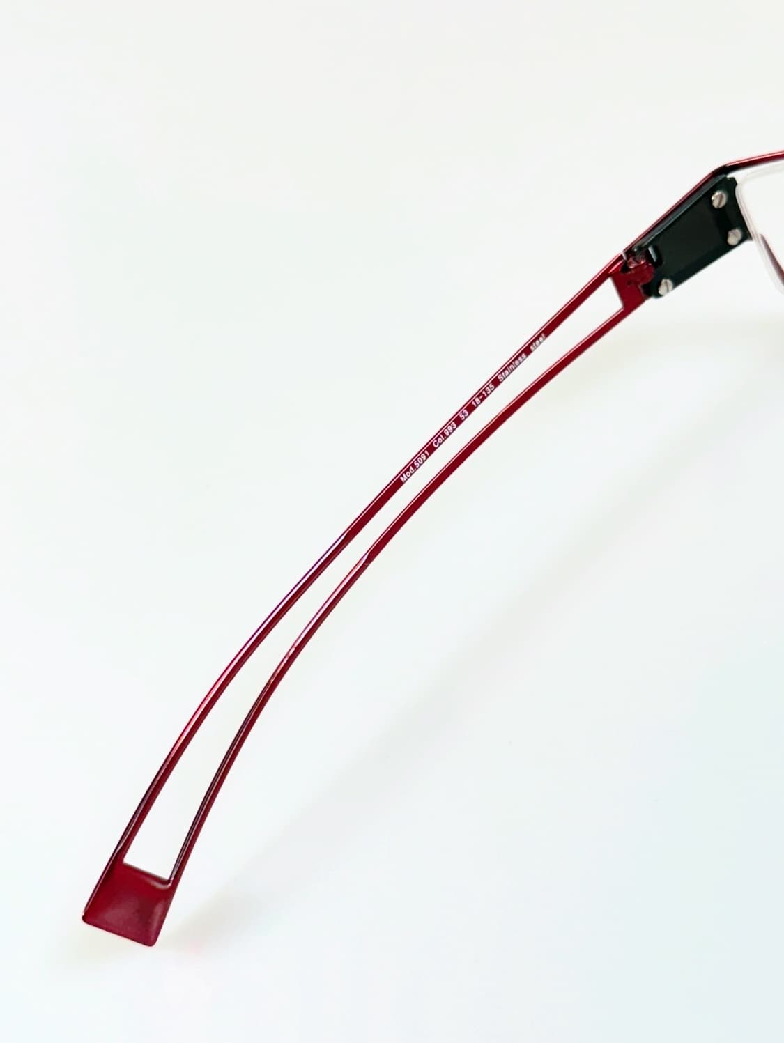 90s 독일제 CECI 메탈 슬림 스퀘어 빈티지 안경 상품이미지8