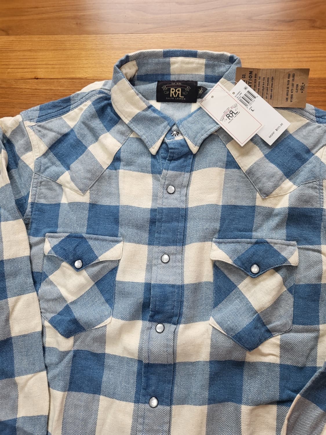 RRL/ 버팔로 웨스틴셔츠 (이동휘, 김원중) / L 상품이미지3