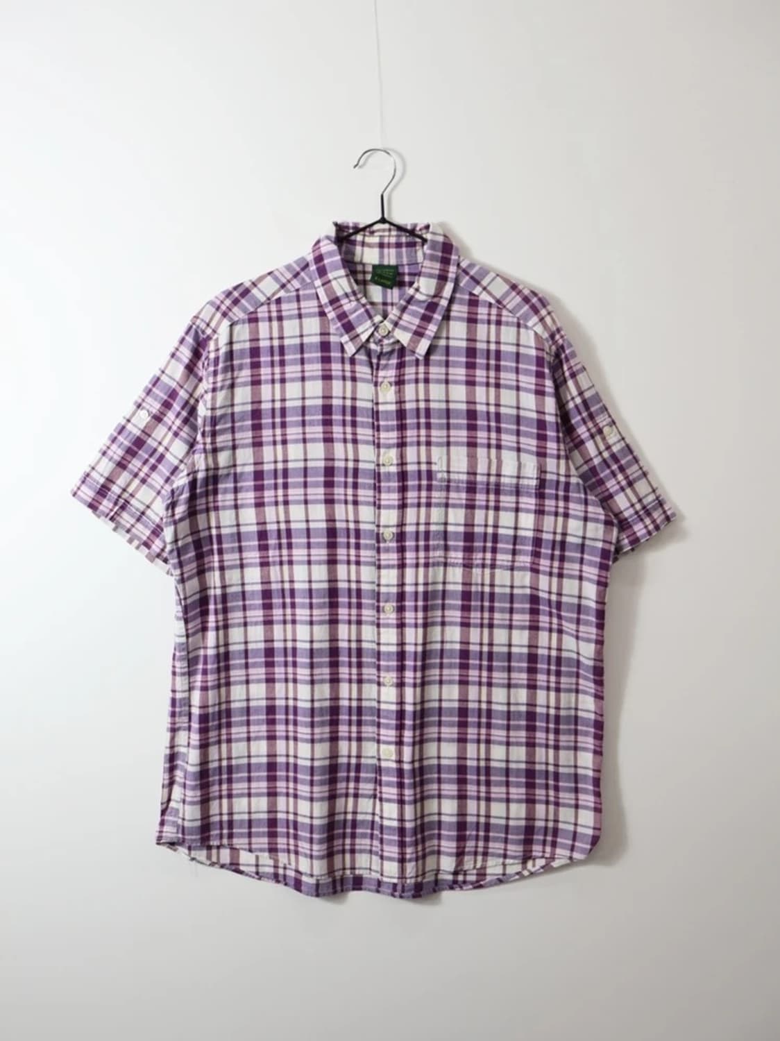 Uniqlo Purple Plaid Shirt 상품이미지3