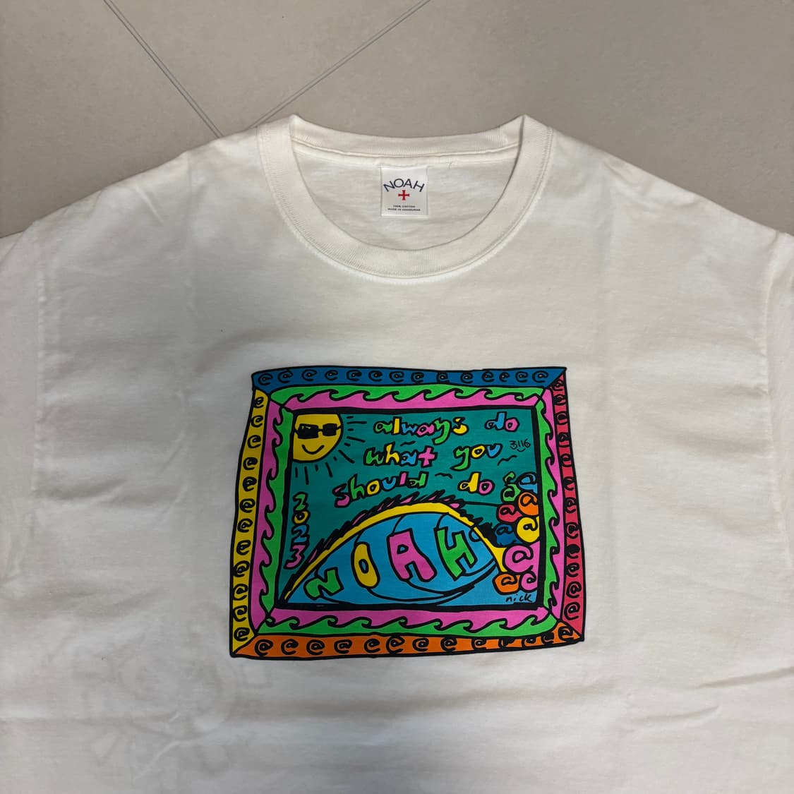 노아x얼웨이즈 반팔티 상품이미지3