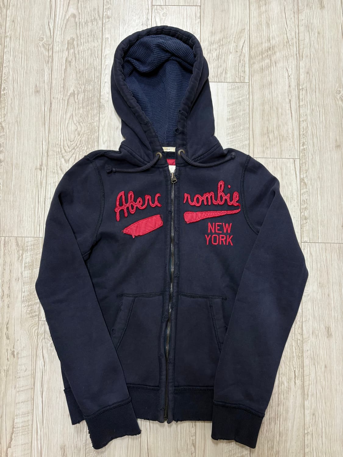 아베크롬비 후드집업 네이비 m 상품이미지1