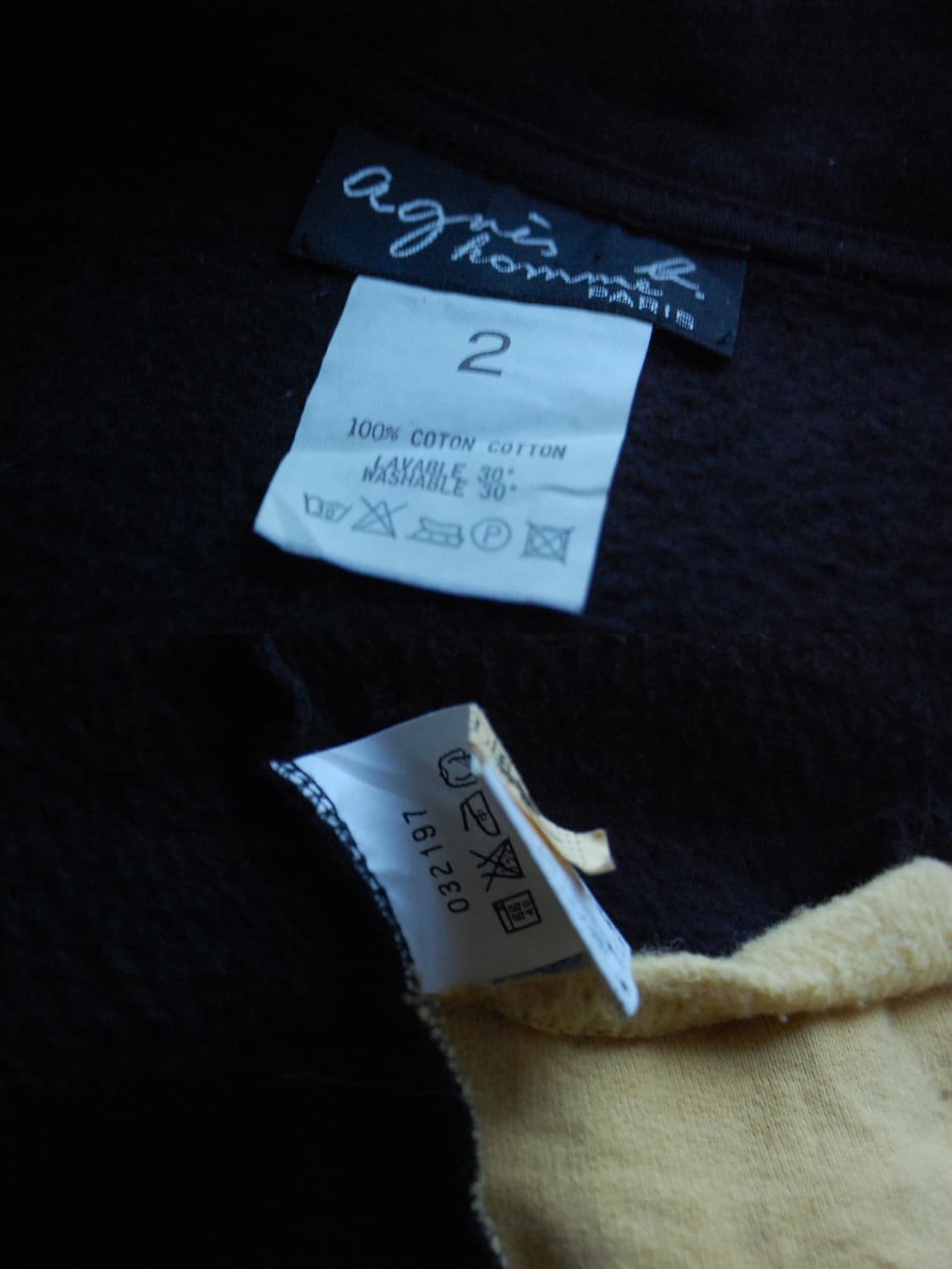 Agnes b homme cotton jacket 상품이미지8