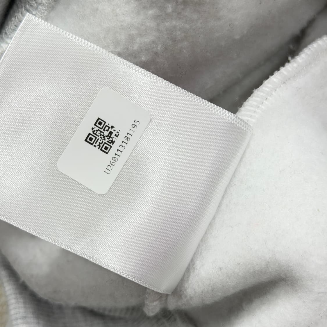 아이앱 스튜디오 기모 후드티 라이트 그레이 XL 상품이미지8