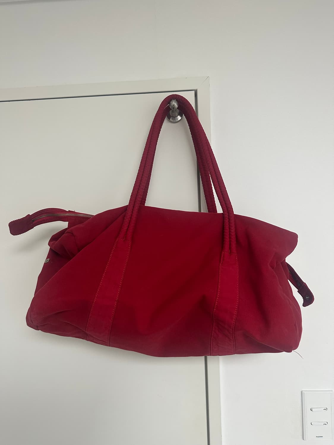 [L] ee 누마레 더플백 레드 라지 상품이미지2