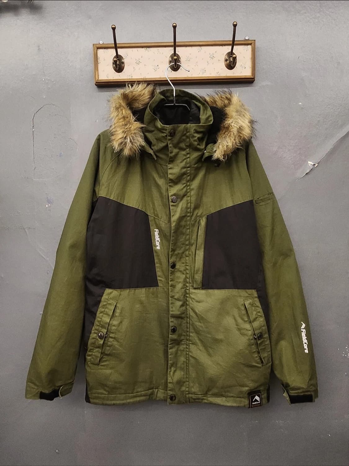 FieldCore 필드코어 후드 퍼 패딩 상품이미지2