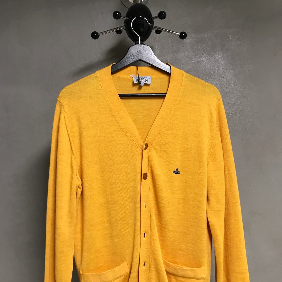 비비안웨스트우드 맨 가디건 옐로 S 상품이미지2