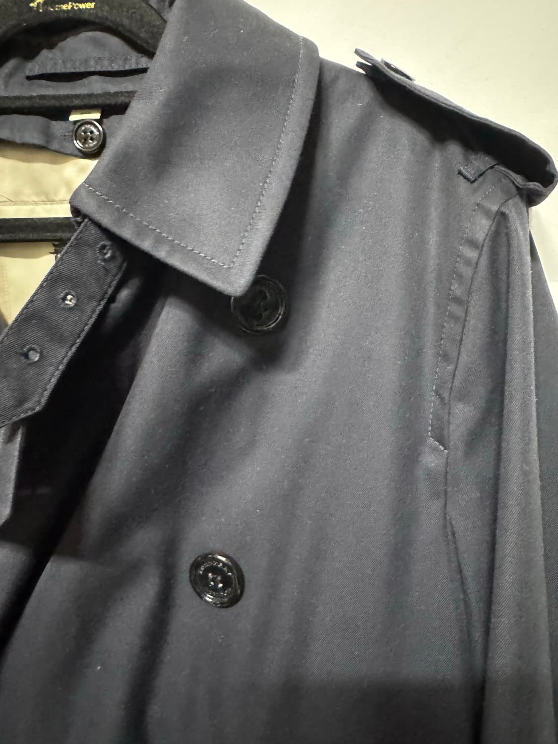 50R 버버리 프로섬 더블 트랜치 코트 상품이미지5