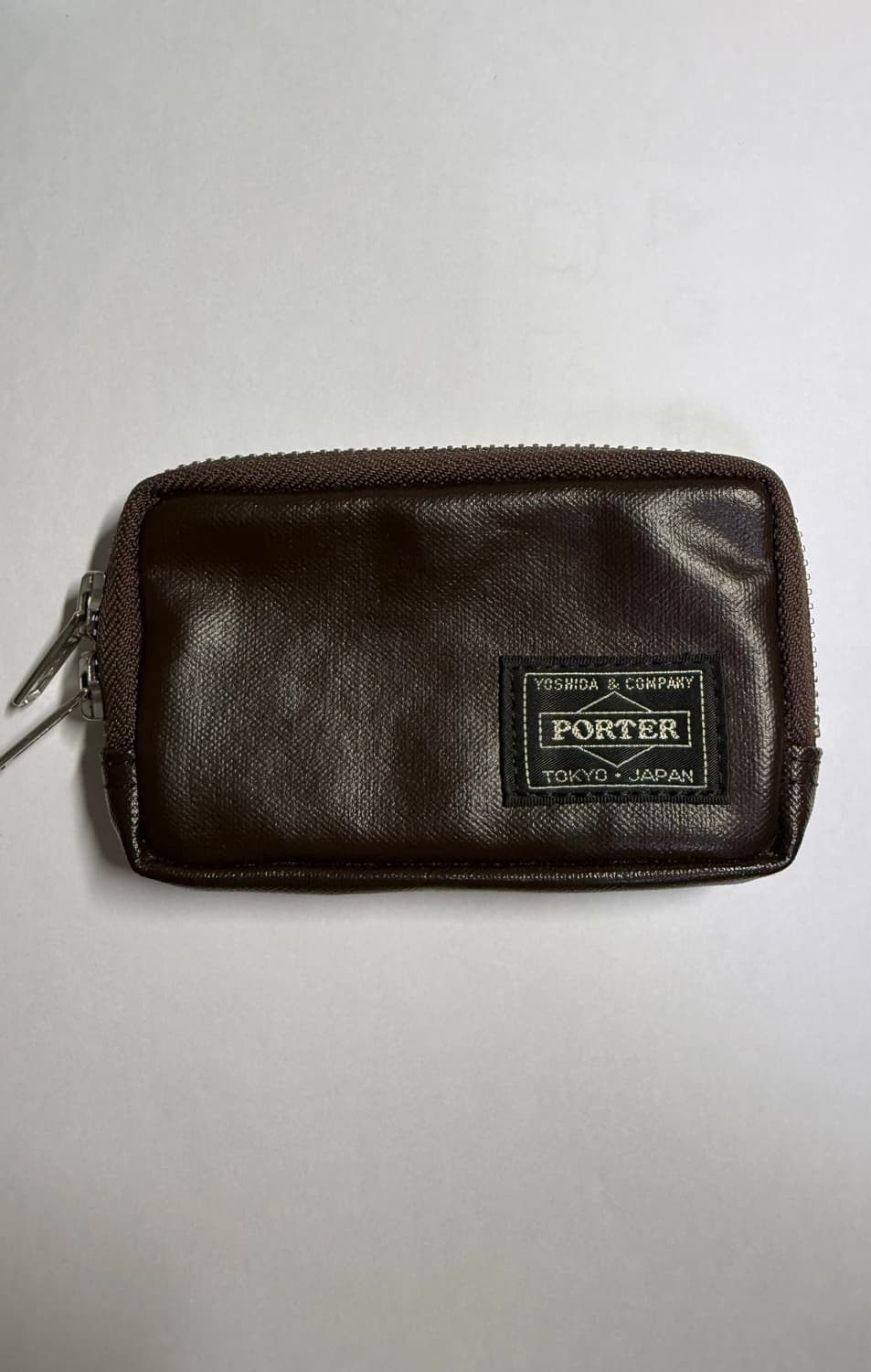 포터 프리스타일 멀티 코인 케이스 브라운 상품이미지1