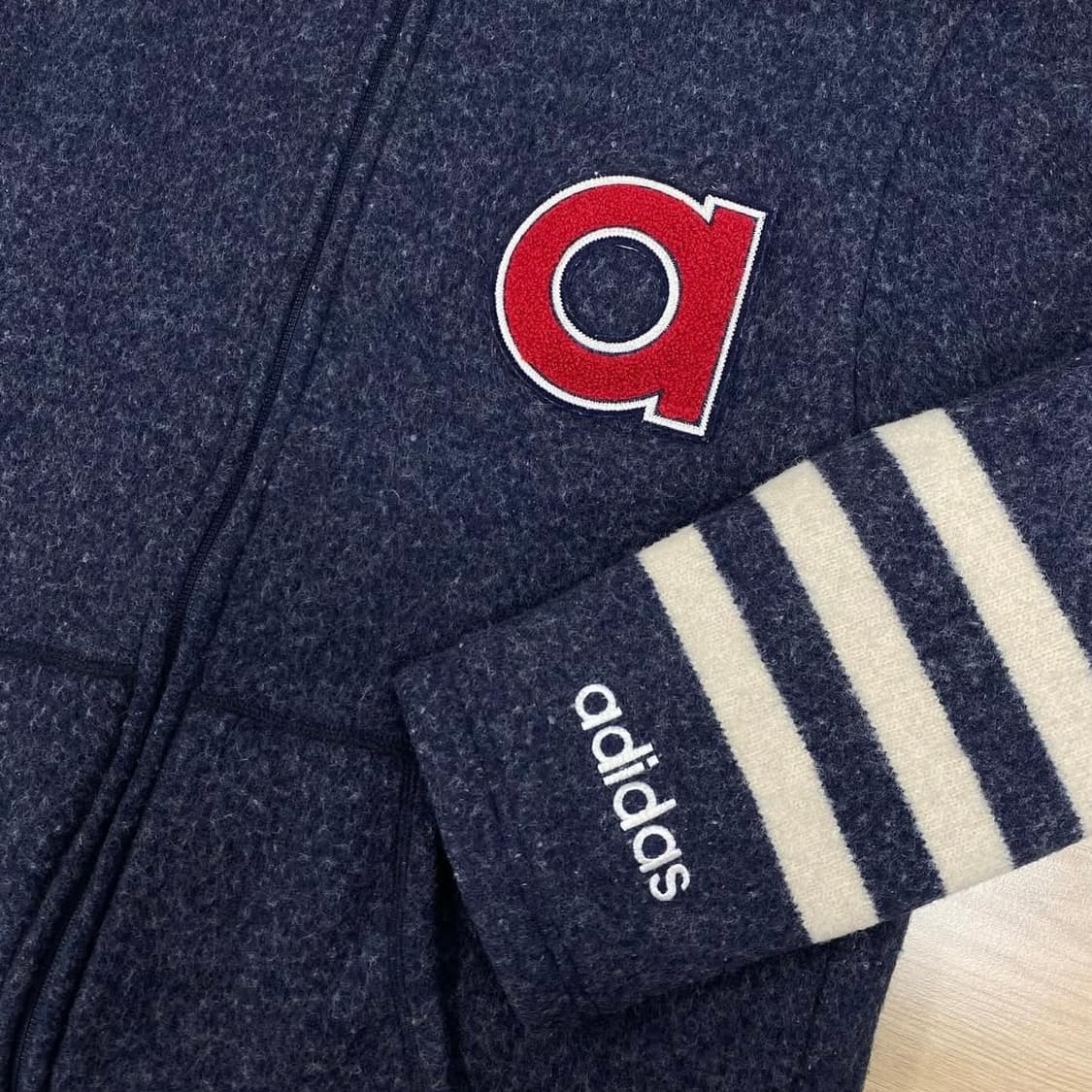 아디다스 모직 집업자켓 상품이미지2