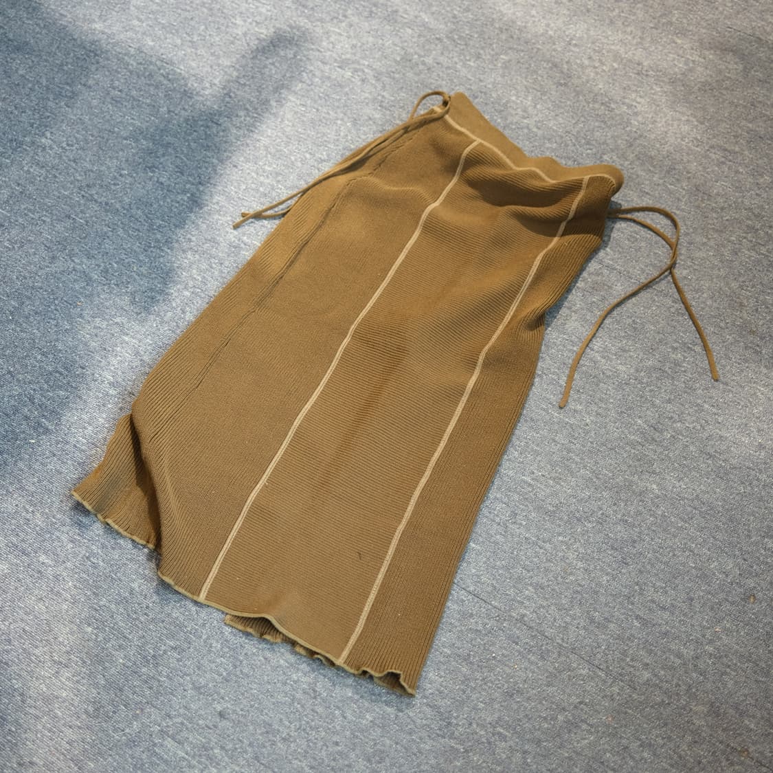 빔즈보이 니트 롱 스커트 상품이미지5