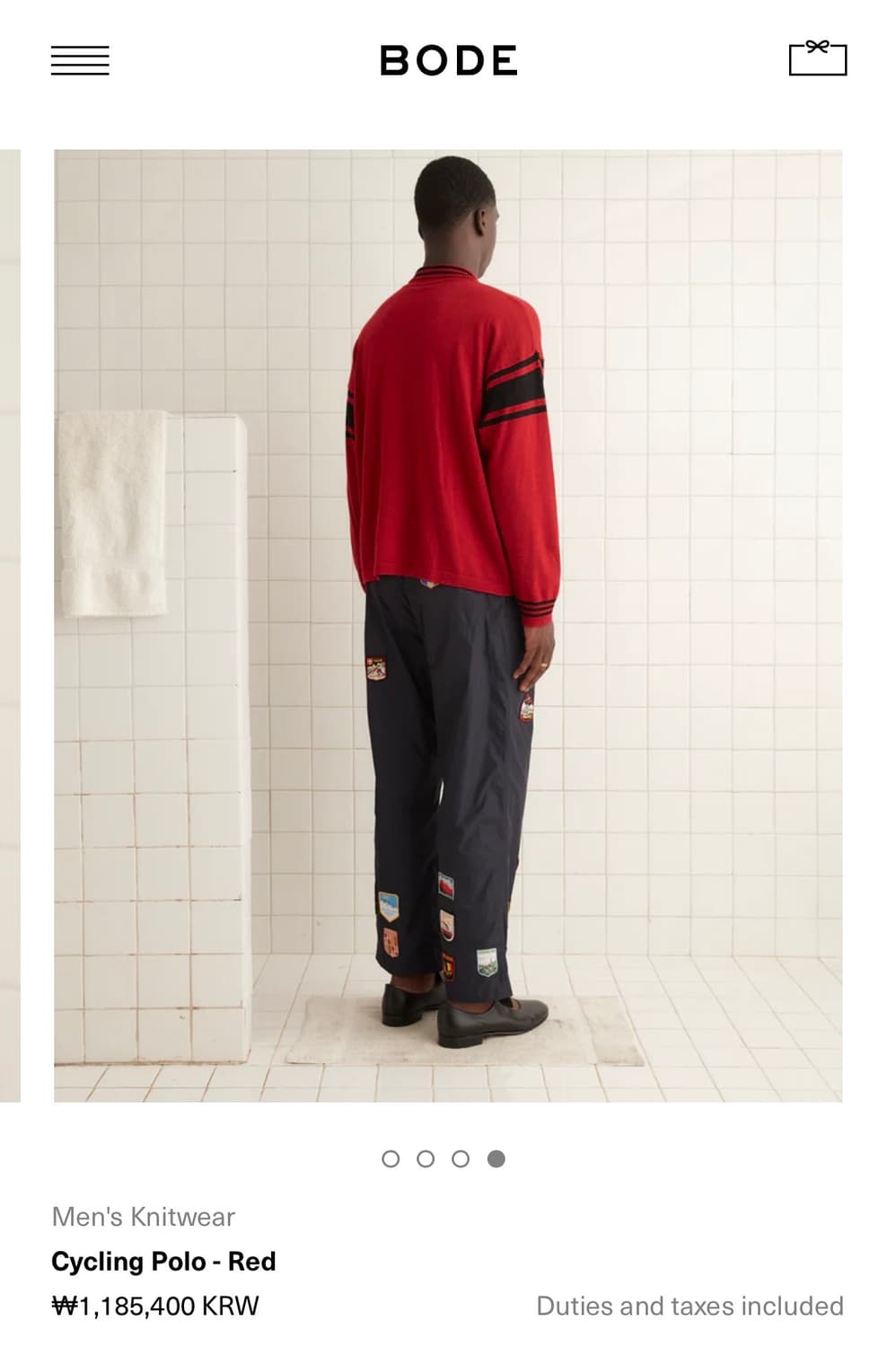 Bode 니트 m사이즈 상품이미지3