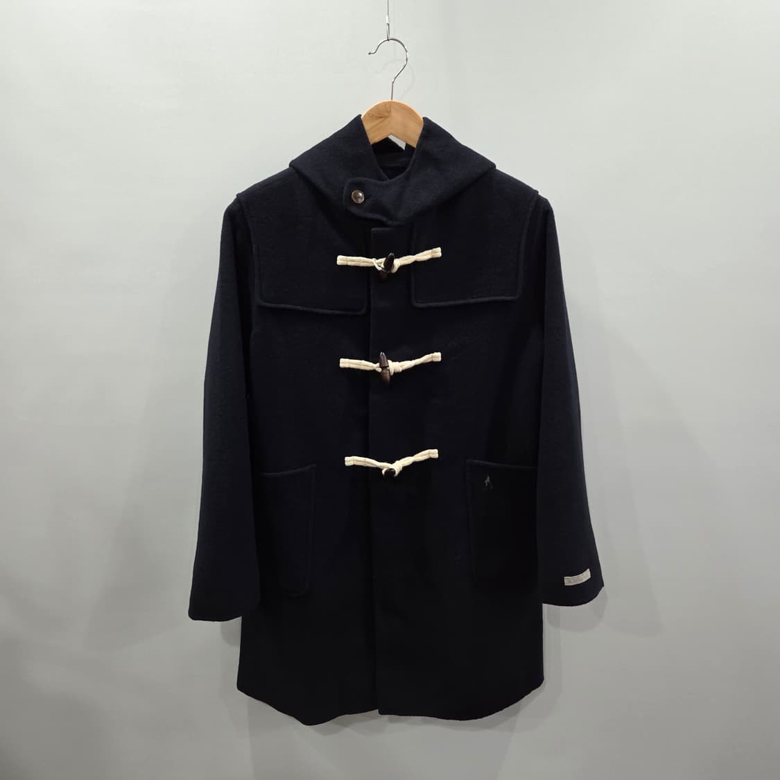 빈폴 키즈 울 블랜드 더플코트 네이비 165/12/13Y 상품이미지1