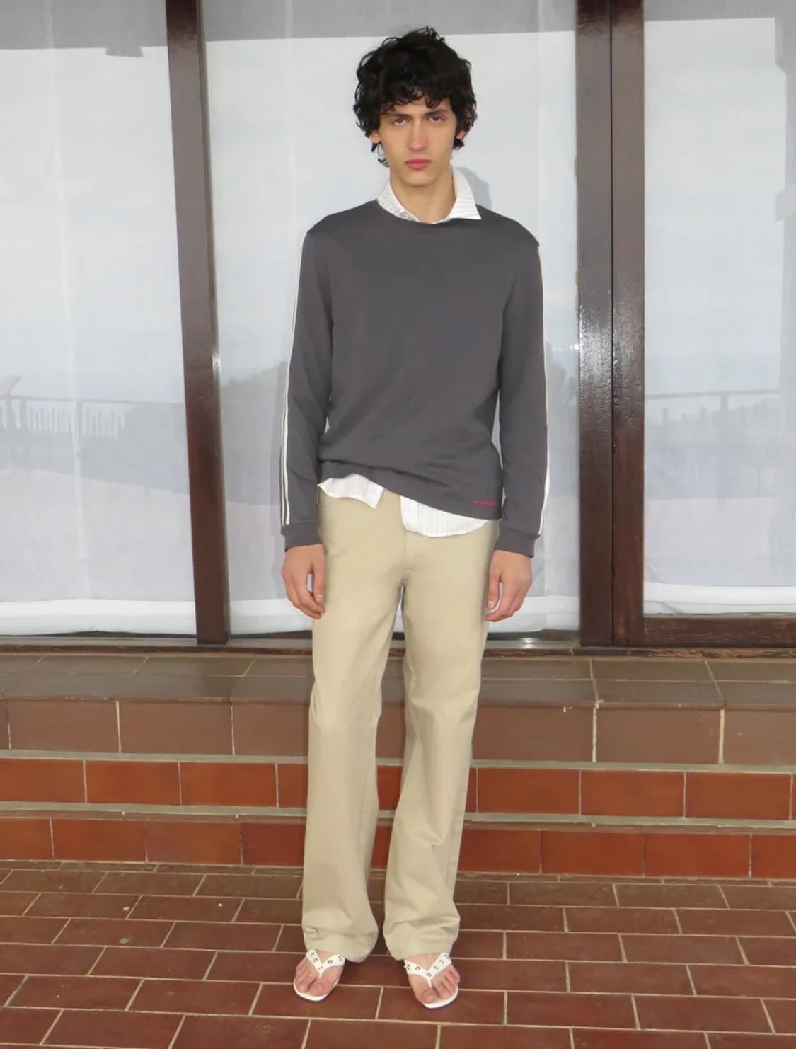 PALOMAWOOL Crowd B 팬츠 XS Size 상품이미지3