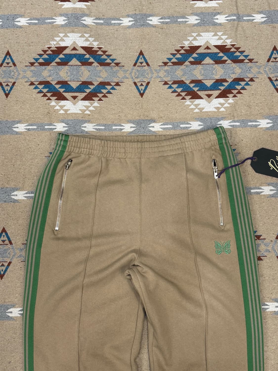 [L] 니들스 코튼 트랙팬츠 베이지 (누비앙 익스크루시브) 상품이미지2