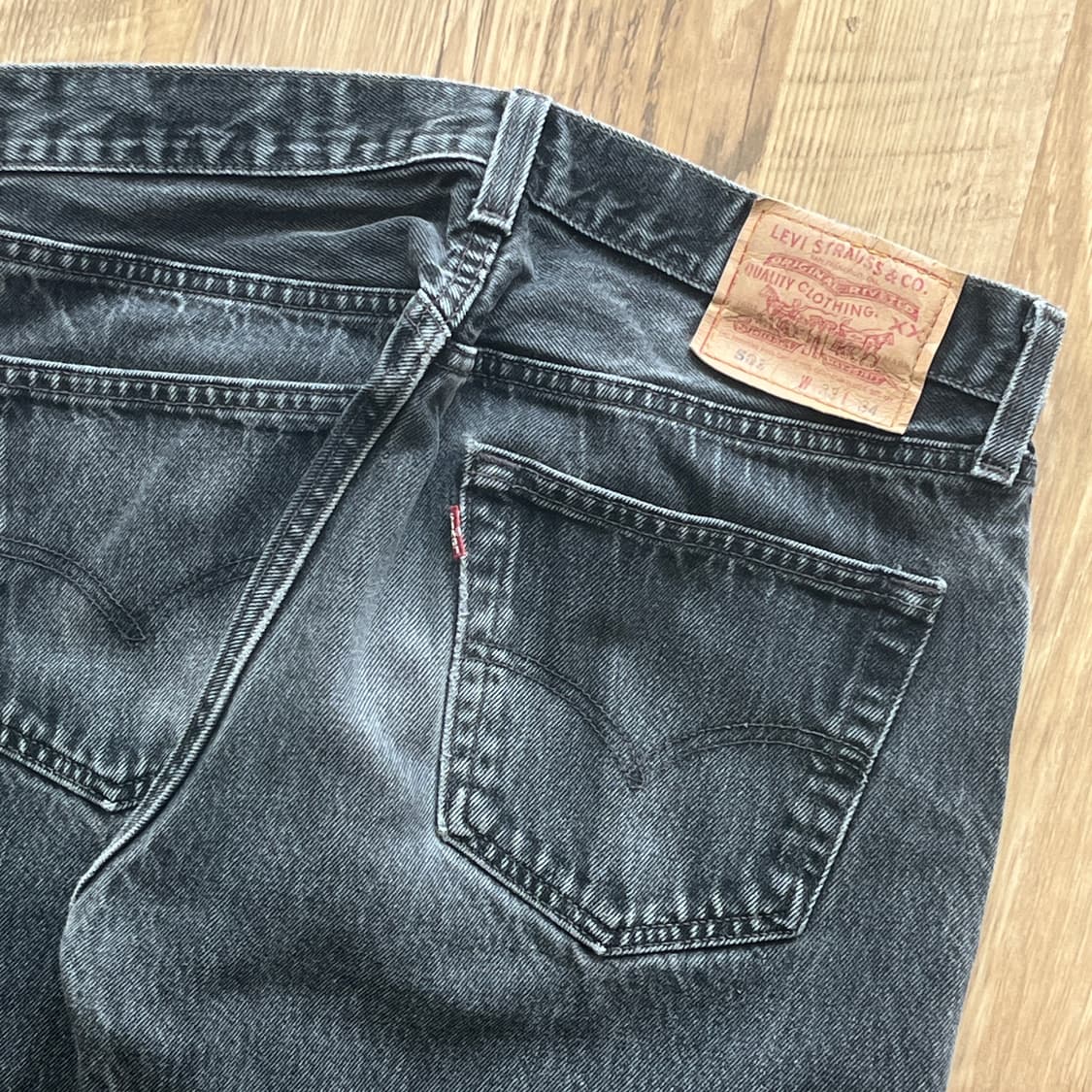 90s USA 리바이스501 블랙 [32] 상품이미지4