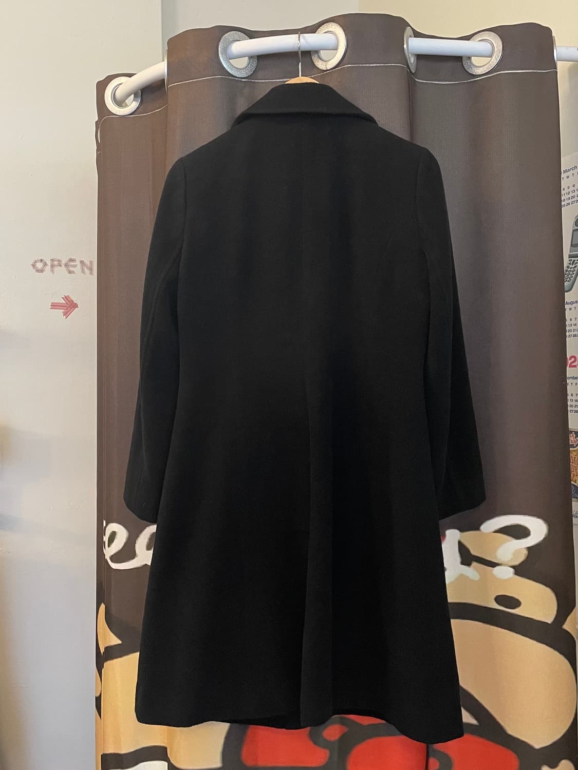 클래식 A라인 울 롱코트 [무배] 상품이미지5